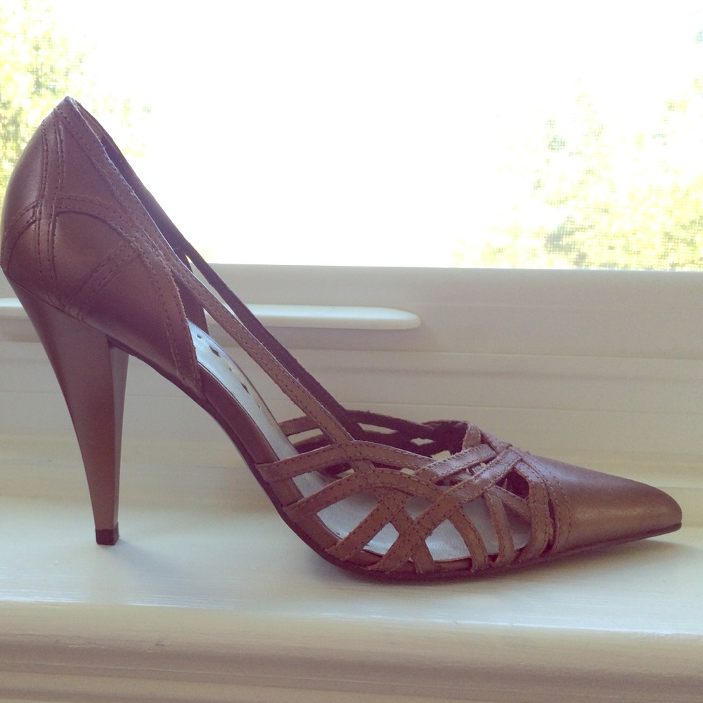BCBG Brown Heels